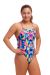 Funkita Girls Princess Pageant Diamond Back One Piece Swimsuit - Multi