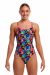Funkita Ladies Art Snob Diamond Back One Piece Swimsuit - Multi