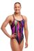 Funkita Ladies Baby Beamer Diamond Back One Piece Swimsuit - Multi
