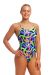 Funkita Ladies Got Worms Diamond Back One Piece Swimsuit - Multi