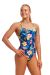 Funkita Ladies In Bloom Diamond Back One Piece Swimsuit - Multi
