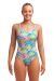 Funkita Ladies Pastel Porpie Eco Diamond Back One Piece Swimsuit