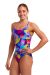 Funkita Ladies Sting Stung Diamond Back One Piece Swimsuit - Multi