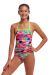 Funkita Girls Blurred Babe Strapped In One Piece Swimsuit - Multi