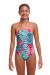 Funkita Girls Ripple Reflect Strapped In One Piece Swimsuit - Multi