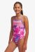 Funkita Girls Rockie High Strapped In One Piece Swimsuit - Multi