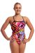 Funkita Ladies Lover Flies Strapped In One Piece Swimsuit - Multi