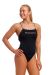 Funkita Ladies Zoo Night Life Strapped In One Piece Swimsuit - Black