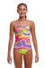 Funkita Girls Colour Contour Tie Me Tight One Piece Swimsuit - Multi