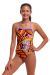 Funkita Girls Gold Tips Tie Me Tight One Piece Swimsuit - Multi