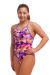 Funkita Girls Ocean Sunset Tie Me Tight One Piece Swimsuit - Multi