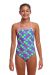 Funkita Girls Post It Tie Me Tight One Piece Swimsuit - Multi