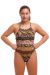 Funkita Girls Zoo Life Tie Me Tight One Piece Swimsuit - Multi
