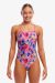 Funkita Ladies Smudgie Buddy Tie Me Tight One Piece Swimsuit - Multi