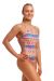 Funkita Ladies Devil In Detail Tie Me Tight One Piece Swimsuit - Multi