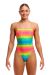 Funkita Ladies Melting Mayhem Twisted One Piece Swimsuit - Multi