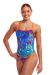 Funkita Ladies Ghost Gum Single Strength One Piece Swimsuit - Multi