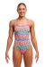 Funkita Ladies Jig Jag Single Strength One Piece Swimsuit - Multi