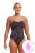 Funkita Ladies Spiro Mint Swim Secure One Piece Swimsuit - Multi