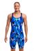 Funkita Ladies Chaz Michael Fast Legs One Piece - Blue/Multi