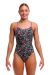 Funkita Ladies Copper Cluster Diamond Back Secure One Piece Swimsuit - Multi