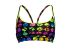 Funkita Ladies Broken Circle Sports Top - Black/Multi