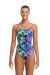 Funkita Ladies Kickflip Diamond Back One Piece Swimsuit