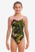 Funkita Girls Gigi Jo Jo Single Strap One Piece Swimsuit - Camo/Pink
