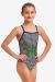 Funkita Girls Snow Flyer Strapped In One Piece Swimsuit