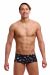 Funky Trunks Mens Eye Spy Classic Trunk - Black/White