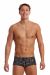 Funky Trunks Mens Up The Ladder Classic Trunk - Black/White
