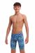 Funky Trunks Boys Jack Stack Training Jammers - Blue/Multi