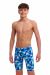 Funky Trunks Boys Tetra Tonic Training Jammers - Blue/Multi