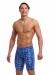 Funky Trunks Mens Blue Viper Training Jammer - Blue/Multi