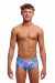 Funky Trunks Boys Bundjalung Blue Sidewinder Trunks - Multi