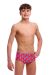 Funky Trunks Boys Hot Volt Sidewinder Trunks - Red/Blue