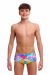 Funky Trunks Boys Pixel Paradise Sidewinder Trunks - Multi