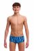Funky Trunks Boys Snork City Sidewinder Trunks - Blue/Multi