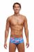 Funky Trunks Mens Bundjalung Blue Sidewinder Trunk - Multi