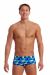Funky Trunks Mens Tetra Tonic Sidewinder Trunk - Blue/Multi