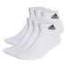 Adidas Cushioned Sportswear Ankle Socks 6 Pairs - White