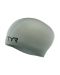 TYR Long Hair Wrinkle Free Silicone Swimming Cap - Grey