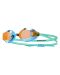 TYR Junior Blackops 140 EV Mirror Racing Goggles - Orange/Green