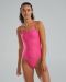 TYR Womens Lapped Solid Trinityfit Swimsuit - Pink Me Up