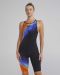 TYR Womens Venzo Volconyx Openback Kneeskin - Orange/Navy