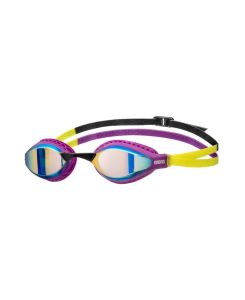 Arena Airspeed Mirror Racing Goggles  - Aqua/Plum/Lime