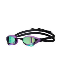 Arena Cobra Core Swipe Mirror Racing Goggles  - Emerald/Plum/Black