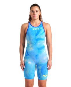 Arena Womens Carbon Air2 Ltd Edition Openback Kneesuit - Cobalt