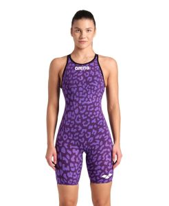 Arena Womens Carbon Air2 Ltd Edition Kneesuit - Leopard Violet