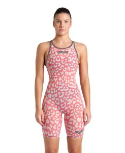 Arena Womens Carbon Air2 Ltd Edition Kneesuit - Leopard Geranium